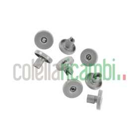 Kit AEG 8 Ruote Cesto Inferiore Cestello Rex Lavastoviglie 50286965004