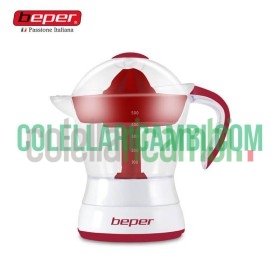Spremiagrumi Elettrico 500ml Bianco/Rosso Beper