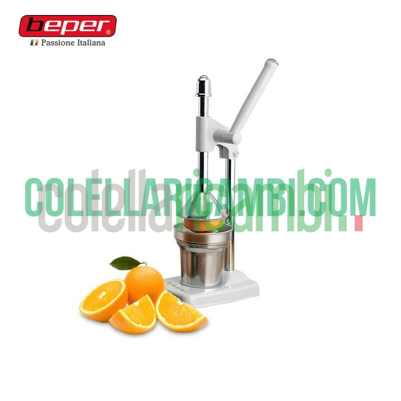 Spremiagrumi Manuale a Leva in Acciaio Beper