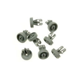 Kit 8Pz Ruote Per Cestello Inferiore Lavastoviglie Bauknecht 481252888112