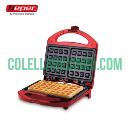 Macchina Piastra in Alluminio per Waffle Beper 90.497R